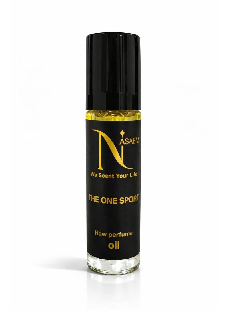 THE ONE SPORT Raw Perfume Oil Roll On For Men 10 ml